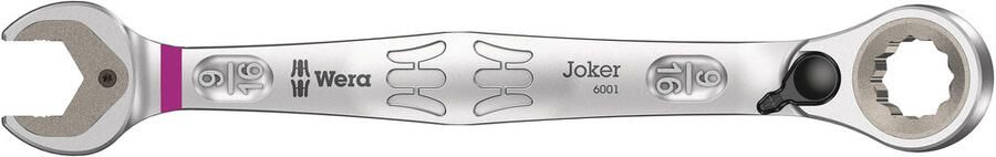 Wera Joker Switch Steek- en ringratelsleutel inch omschakelbaar 9 16 duim x 187 mm 1 stuk(s) 05020079001 - Foto 2