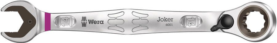 Wera Joker Switch Steek- en ringratelsleutel omschakelpal 14 x 187 mm 1 stuk(s) 05020069001