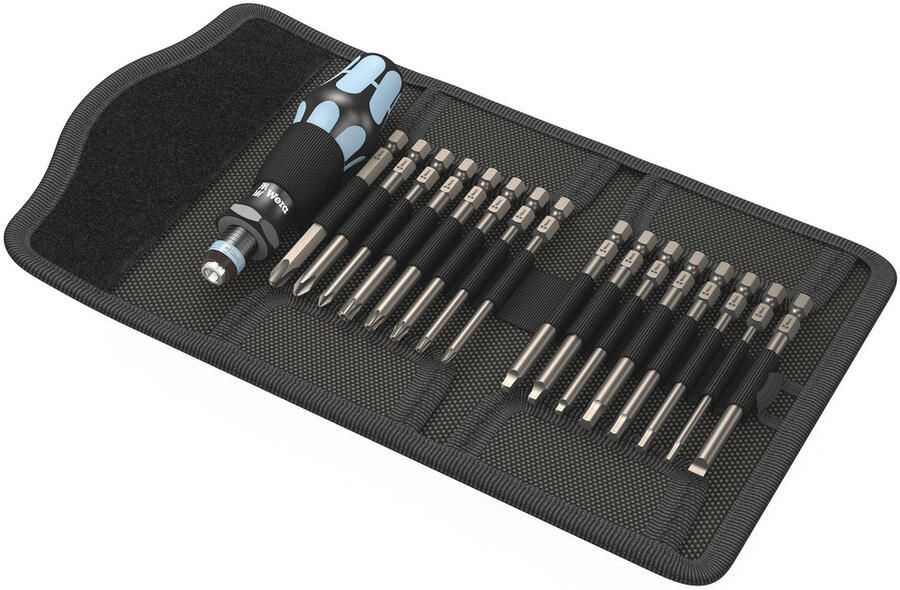 Wera Kraftform Kompakt 60 RVS Imperial 17 -delig 1 stuk(s) 05071117001