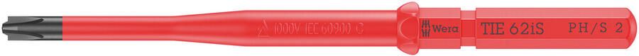 Wera Kraftform Kompakt VDE 62 iS PH S | Take it easy | 9mm zeskantaandrijving 05006517001