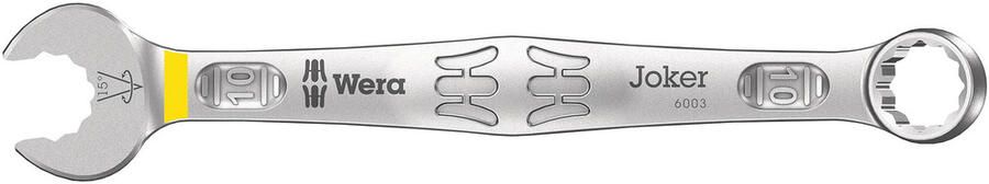 Wera Ring-steeksleutel | SW 10 mm lengte 125 mm | model A | gelegeerd gereedschapsstaal | 1 stuk 05020201001