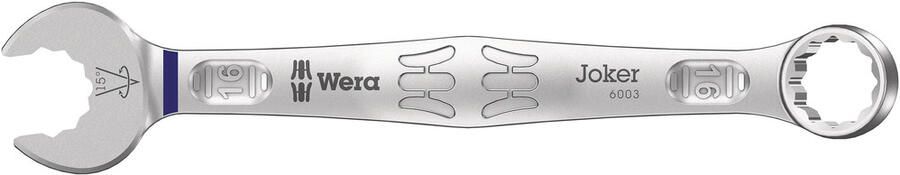 Wera Ring-steeksleutel | SW 16 mm lengte 182 mm | model A | gelegeerd gereedschapsstaal | 1 stuk 05020207001
