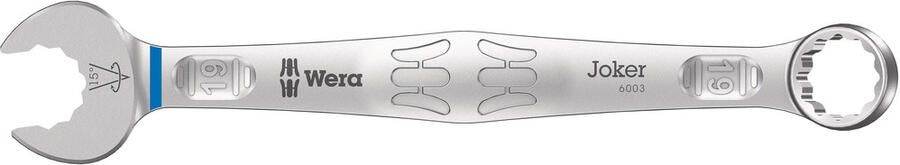 Wera Ring-steeksleutel | SW 19 mm lengte 230 mm | model A | gelegeerd gereedschapsstaal | 1 stuk 05020210001