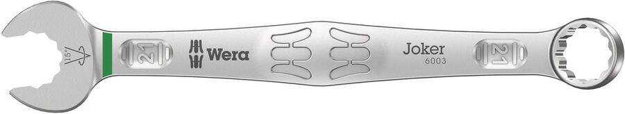 Wera Ring-steeksleutel | SW 21 mm lengte 260 mm | model A | gelegeerd gereedschapsstaal | 1 stuk 05020501001 - Foto 2