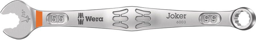 Wera Ring-steeksleutel | SW 5 mm lengte 105 mm | model A | gelegeerd gereedschapsstaal | 1 stuk 05020190001