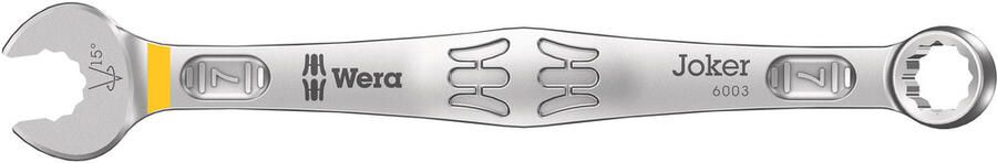 Wera Ring-steeksleutel | SW 7 mm lengte 110 mm | model A | gelegeerd gereedschapsstaal | 1 stuk 05020199001