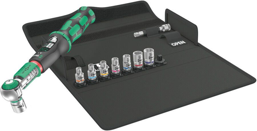 Wera Safe-Torque A 1 Imperial Set 1 4" vierkant 2-12 Nm 10-delig 05075831001