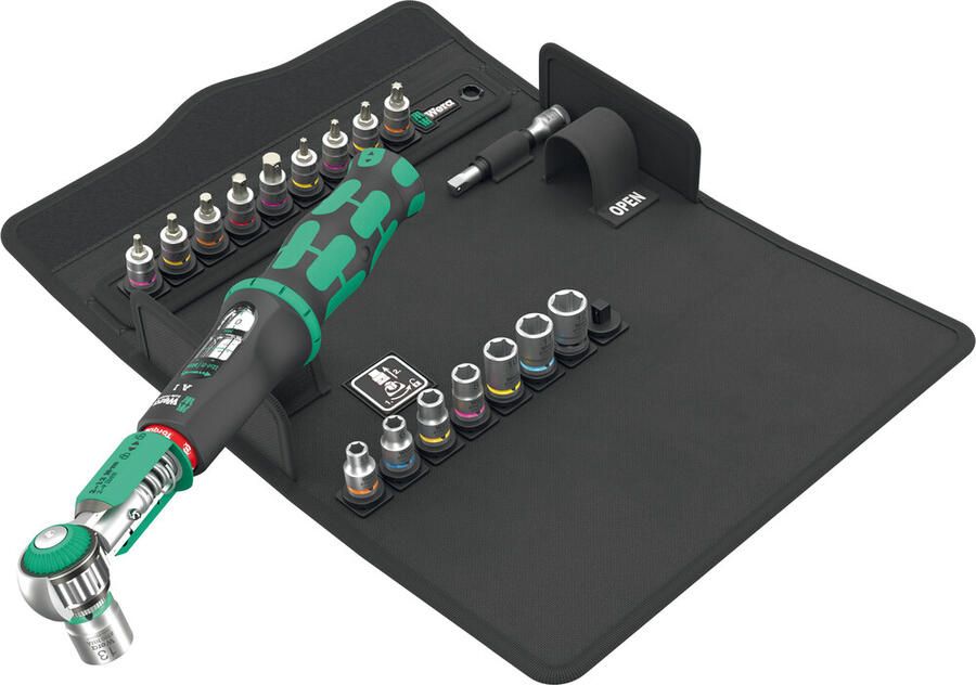 Wera Safe-Torque A 1 SHK Set 1 4" vierkant 2-12 Nm 20-delig 05136073001