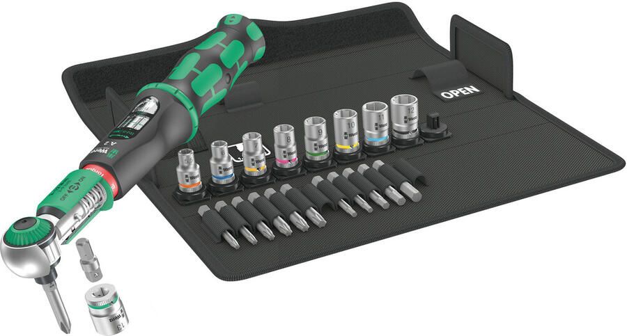 Wera Safe-Torque A 2 Set 1 4" zeskant 2-12 Nm 23-delig 05075832001