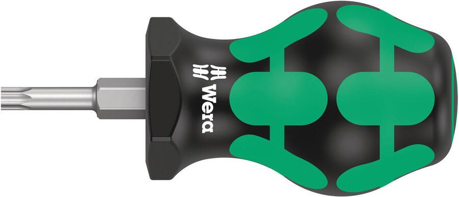 Wera Schroevendraaier | maat T 20 | klinglengte 25 mm | 2-componentengreep | ronde kling | 1 stuk 05008858001