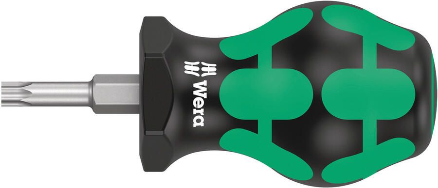 Wera Schroevendraaier | maat T 25 | klinglengte 25 mm | 2-componentengreep | ronde kling | 1 stuk 05008859001