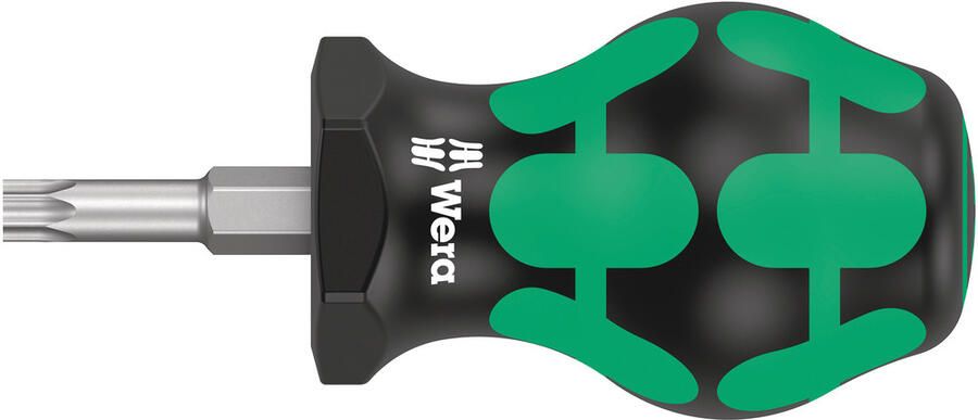Wera Schroevendraaier | maat T 27 | klinglengte 25 mm | 2-componentengreep | ronde kling | 1 stuk 05008860001