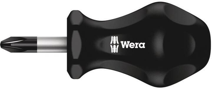Wera Stubby Pozidriv Schroevendraaier PZ 03 x 25 mm 1 stuk(s) 05008855001