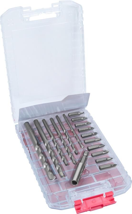 Werkzeyt Set Steenboren En Bits 17Dlg ZY23414
