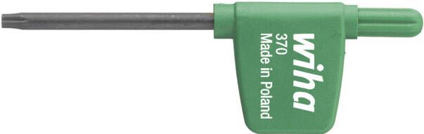 Wiha 370020 Stiftsleutel met vlaggetjesgreep TORX chemisch gezwart T20 x 80 mm 03731