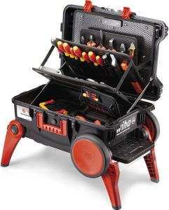 Wiha 44128 | Gereedschapskoffer | Set XXL | Elektricien III | 100-delig