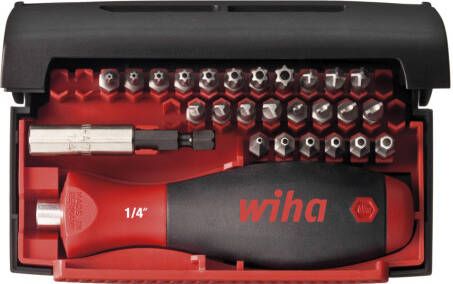 Wiha Bitset Collector Security Standard 25 mm assorti 28-delig 1 4" C6 3 incl. box 09393