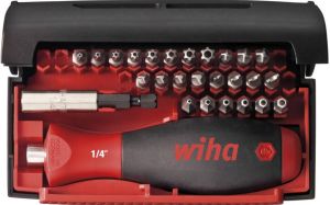 Wiha Bitset Collector Security Standard 25 mm assorti 28-delig 1 4" C6 3 incl. box 9393