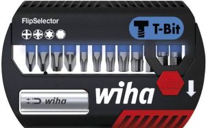 Wiha Bitset FlipSelector T-bit 25 mm assorti 14-delig 1 4" C6 3 41826