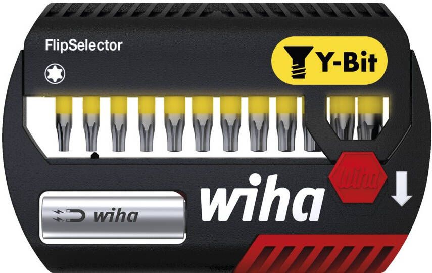 Wiha Bitset FlipSelector Y-bit 25 mm TORX 14-delig 1 4" C6 3 41828