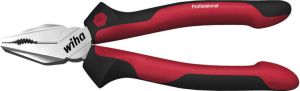 Wiha Combinatietang Professional met DynamicJoint en OptiGrip met extra lang snijvlak | 200 mm | 8" 26710