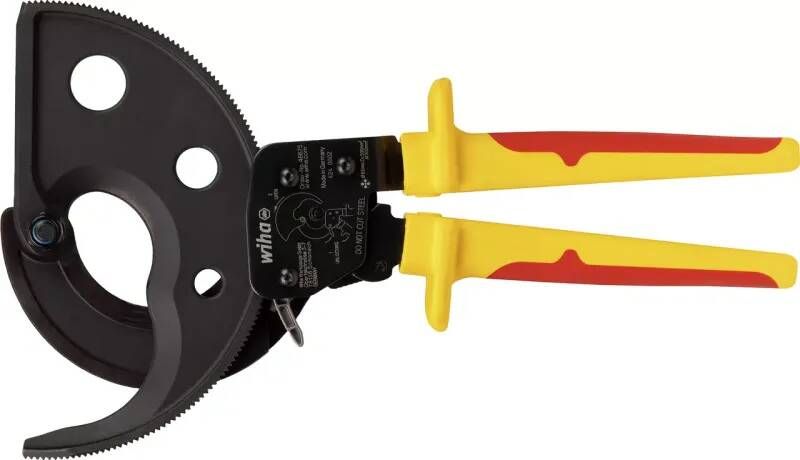 Wiha Kabelknipper electric tot 500 mm² met ratelprincipe 46675