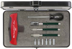 Wiha Momentschroevendraaier set | met dwarsgreep | TorqueVario -S T | 5-14 Nm | 12-delig