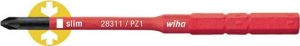 Wiha Omkeerkling | PZD 1 x 75 mm | VDE geïsoleerd | 1 stuk 34585