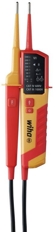 Wiha SB25516 | Spannings- en doorgangstester | 12 1.000 V AC | CAT IV 45216