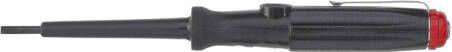 Wiha SB2557 Spanningszoeker 150-250 Volt sleufkop zwart met clip in blister 3.0 mm 31771