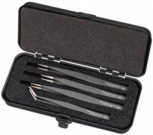Wiha SMD pincettenset | Professional ESD | 4-delig | 32349