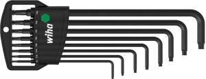Wiha Stiftsleutelset | in Classic houder | TORX | kogelkop | 9-delig | chemisch gezwart 32394