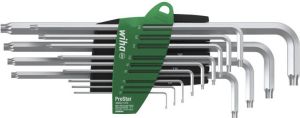 Wiha Stiftsleutelset | in ProStar houder | TORX | 14-delig | titaanzilver 39104