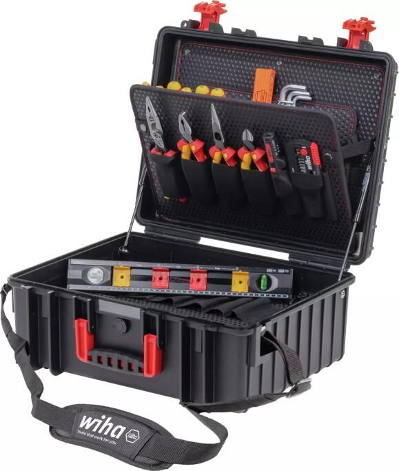 Wiha 46816 | Gereedschapskoffer XL 2 electric | Elektricien | 41-delig 46816