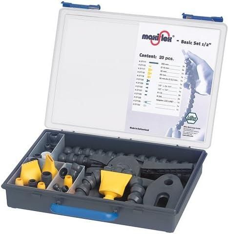 Wiha Gelede slangset maxiflex basis 1 2" systeem 20-delig 30519