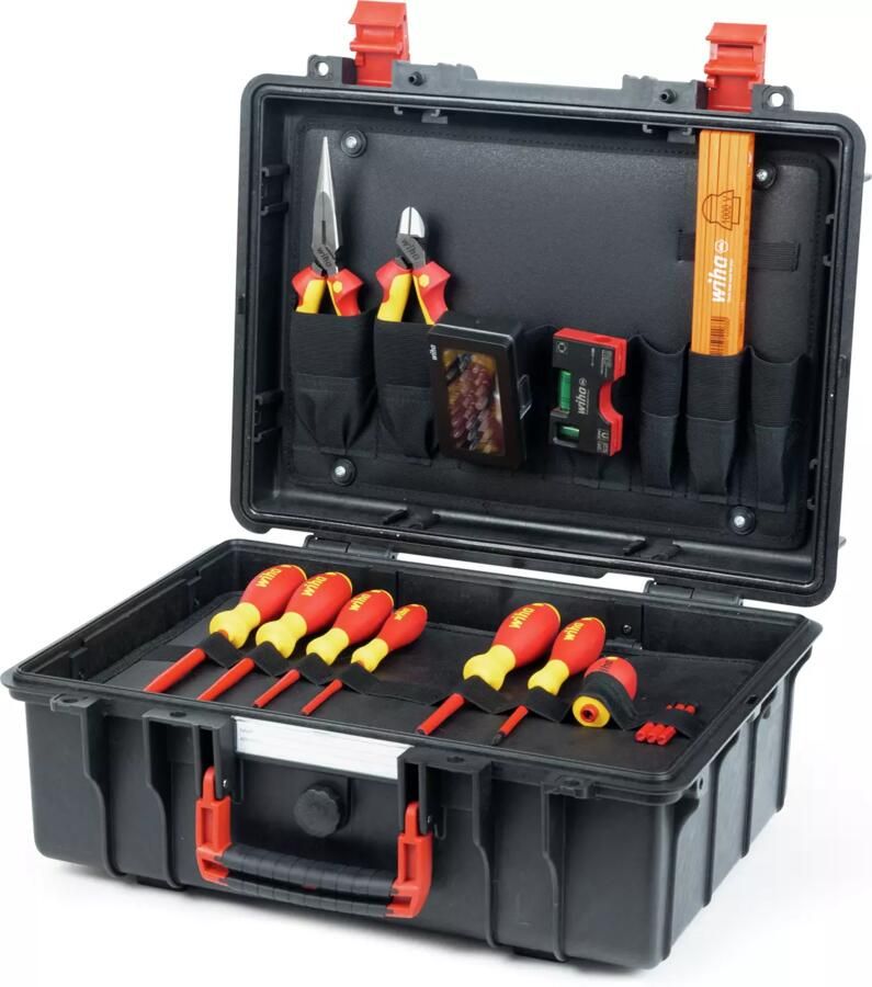Wiha Gereedschapkoffer Basic set L electric 46-delig 47312