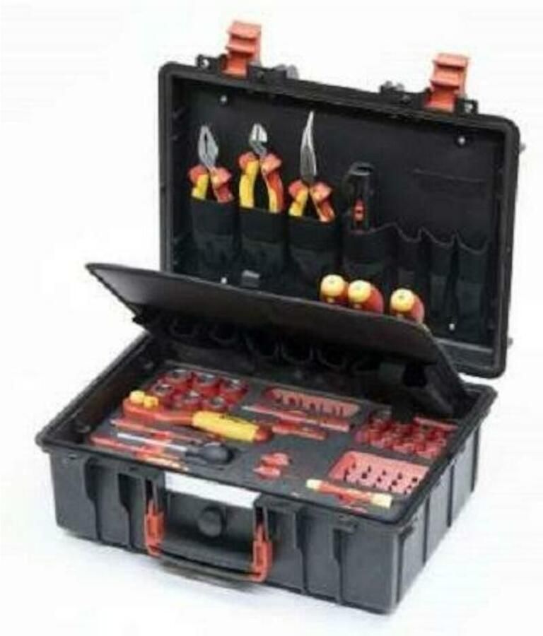 Wiha Gereedschapkoffer set L mechatronic 62-delig 45833