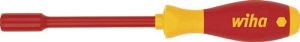 Wiha Zeskantdopsleutel | sleutelwijdte 10 mm | klinglengte 125 mm meercomponentengreep | VDE-geïsoleerd | 1 stuk 00861