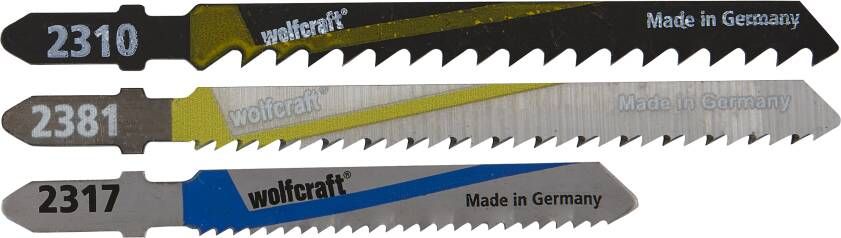 Wolfcraft Beginnerset | Decoupeerzaagbladen | T-schacht | 1 set 2685000