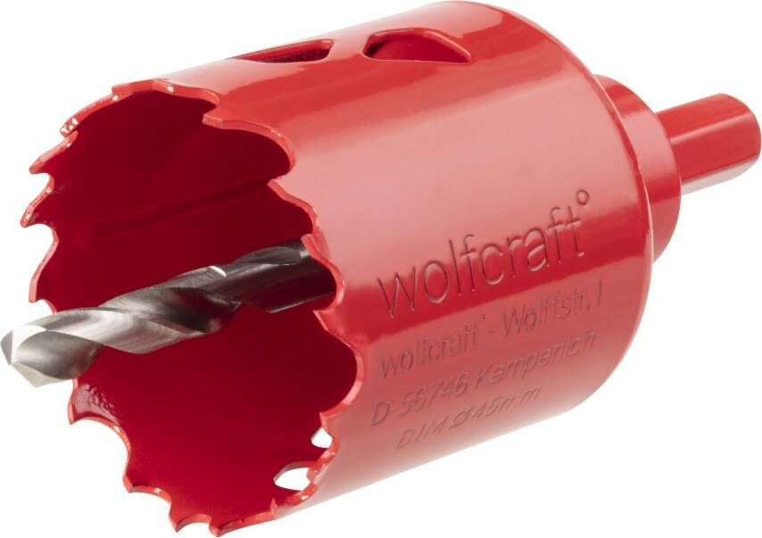 Wolfcraft Bi-metalen gatenzaag | BiM | Ø45mm | 1 stuk 5470000