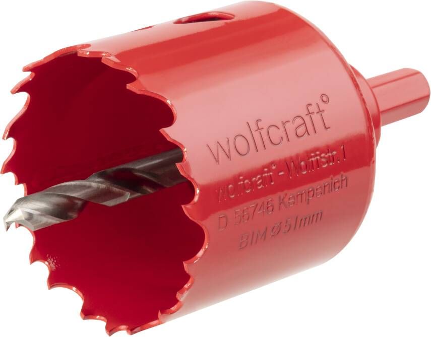 Wolfcraft Bi-metalen gatenzaag | BiM | Ø51mm | 1 stuk 5471000