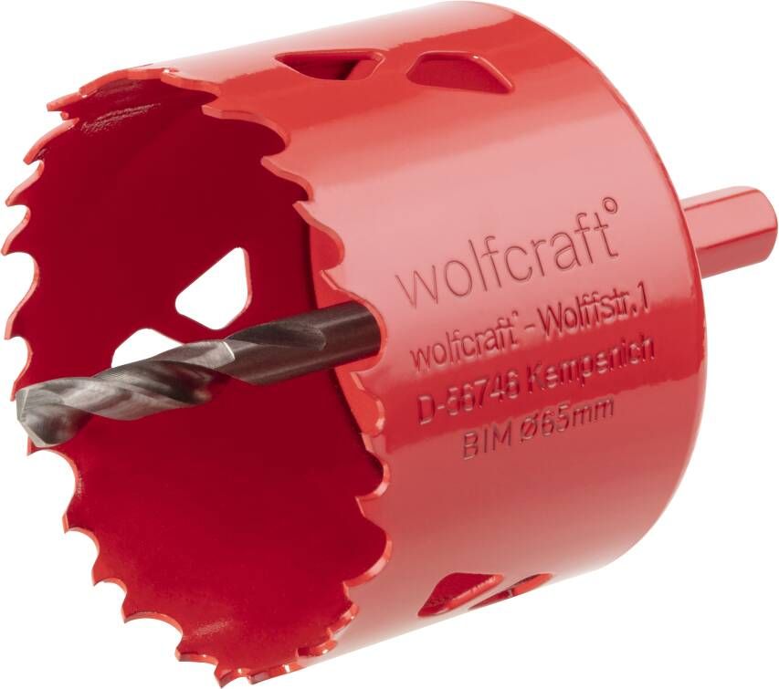 Wolfcraft Bi-metalen gatenzaag | BiM | Ø65mm | 1 stuk 5473000