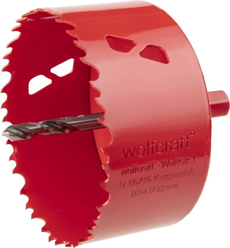 Wolfcraft Bi-metalen gatenzaag | BiM | Ø92mm | 1 stuk 5492000