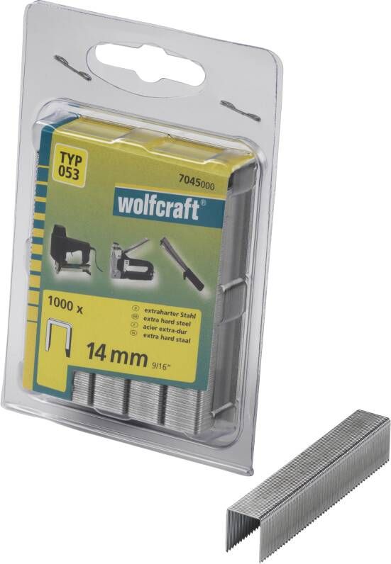 Wolfcraft Breedrugnieten | Type 053 | 14mm | 1000 stuks 7045000