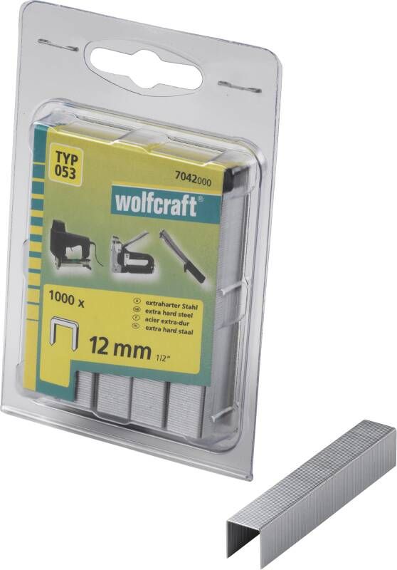 Wolfcraft Breedrugnieten | Type 053 | Staal | 12mm | 1000 stuks 7042000