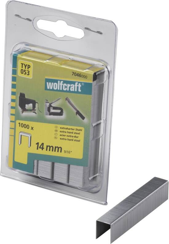 Wolfcraft Breedrugnieten | Type 053 | Staal | 14mm | 1000 stuks 7046000