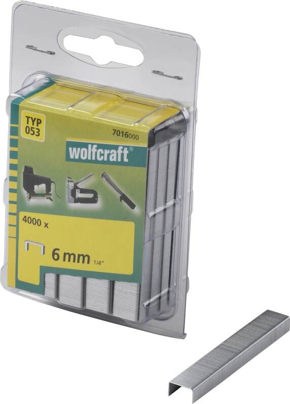 Wolfcraft Breedrugnieten | Type 053 | Staal | 6mm | 4000 stuks 7016000