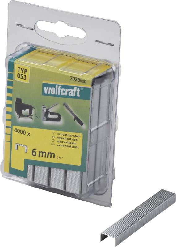 Wolfcraft Breedrugnieten | Type 053 | Staal | 6mm | 4000 stuks 7028000