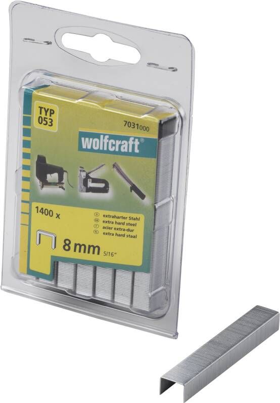 Wolfcraft Breedrugnieten | Type 053 | Staal | 8mm | 1400 stuks 7031000