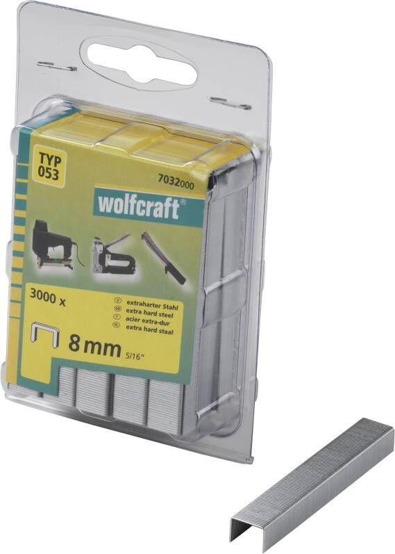 Wolfcraft Breedrugnieten | Type 053 | Staal | 8mm | 3000 stuks 7032000